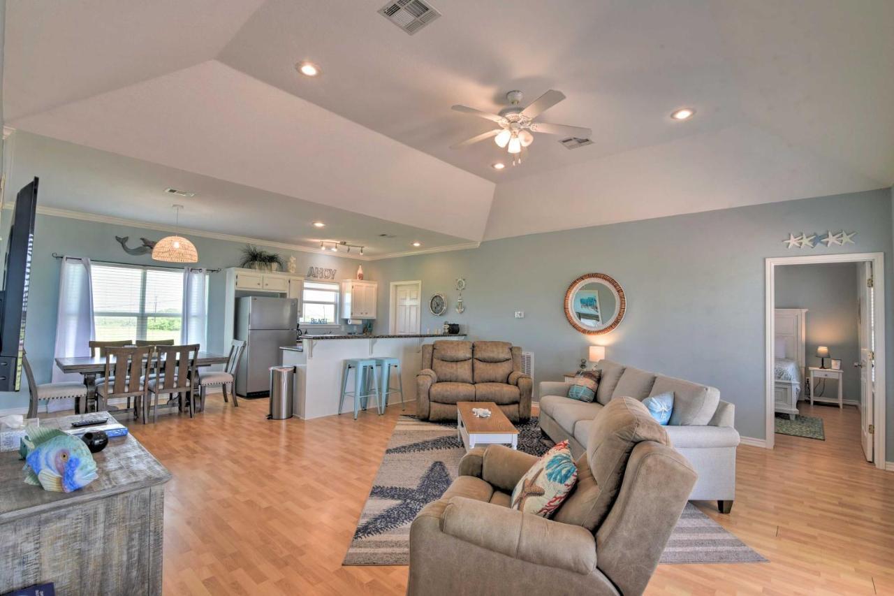 Bright Crystal Beach House, Walk To Coast! Villa Bolivar Peninsula Luaran gambar
